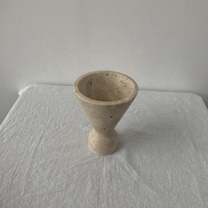 The Southern Atelier – Elegant Travertine Incense Burner for a Serene Ambiance - The Southern AtelierSKU_1774881584500_67