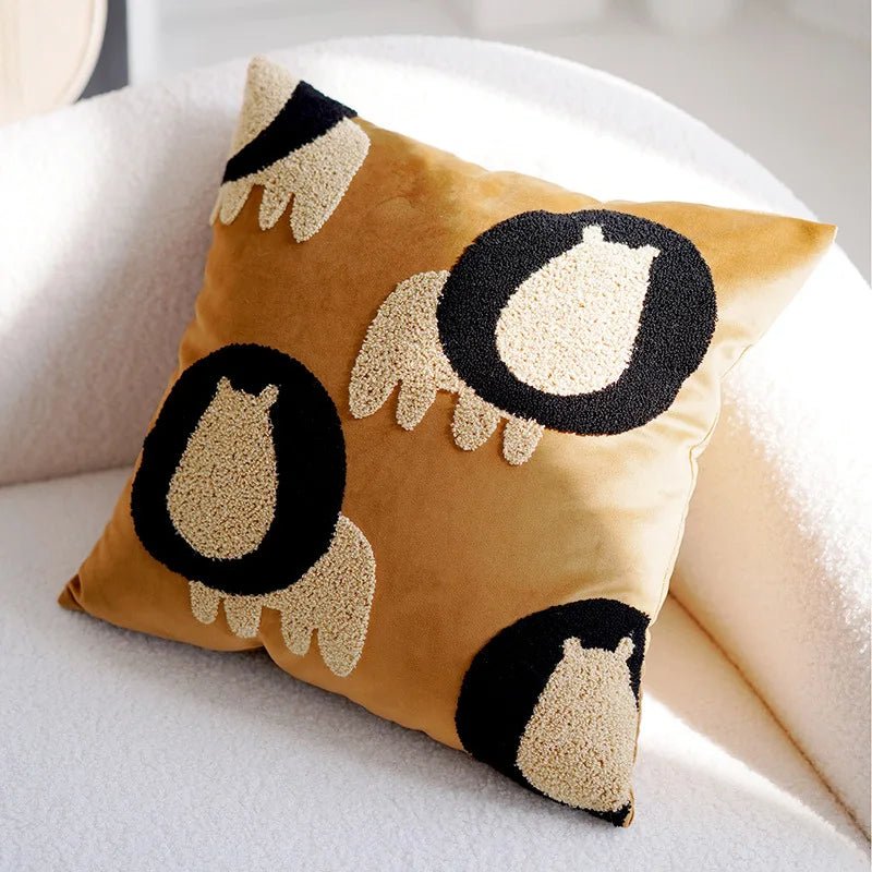 The Southern Atelier – Elegant Velvet Armchair Cushion Cover for a Luxurious Touch - The Southern AtelierSKU_1774881533797_263