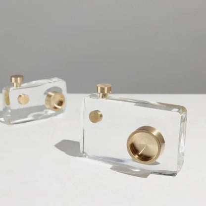 The Southern Atelier – Elegant Vintage Crystal Camera Sculpture for Timeless Spaces - The Southern AtelierSKU_1775909087279_884