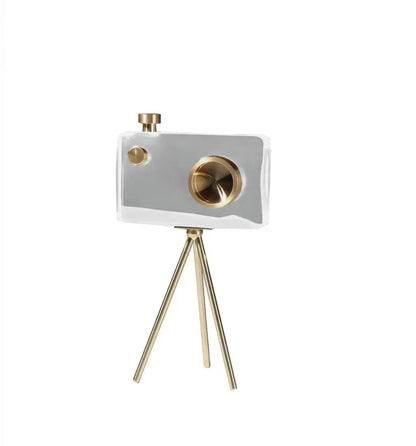The Southern Atelier – Elegant Vintage Crystal Camera Sculpture for Timeless Spaces - The Southern AtelierSKU_1775909087279_884