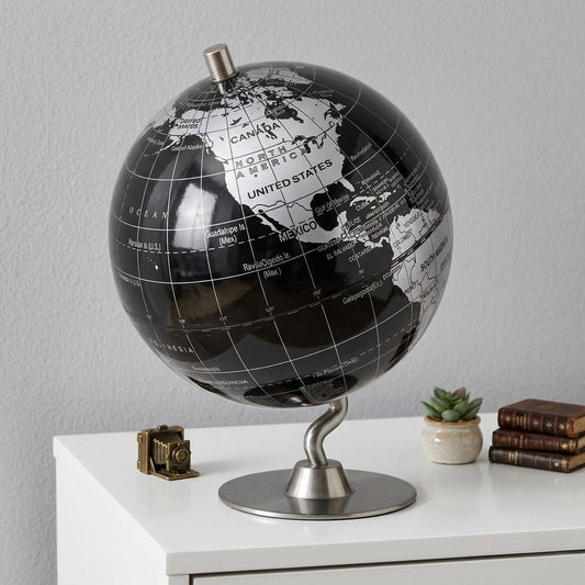 The Southern Atelier – Elegant Vintage Globe for a Sophisticated Décor - The Southern AtelierSKU_1774881654776_821