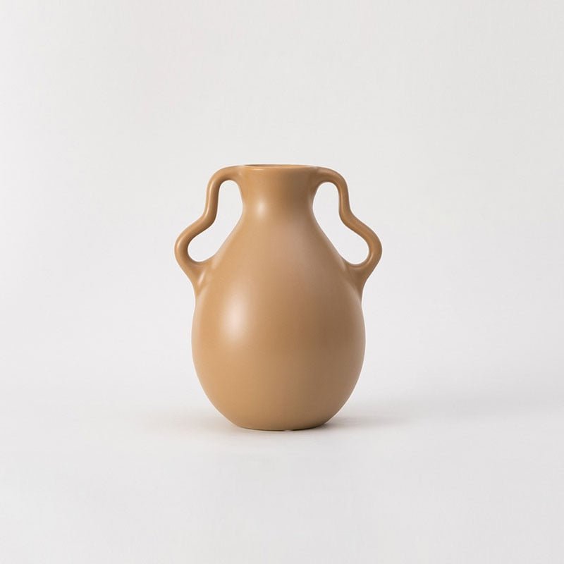 The Southern Atelier – Elegant Wavy Ceramic Vase in Soft Pastel Hues for a Tranquil Atmosphere - The Southern AtelierSKU_1766400548025_368