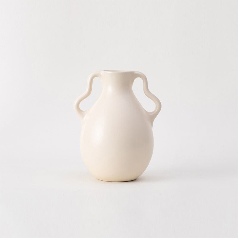 The Southern Atelier – Elegant Wavy Ceramic Vase in Soft Pastel Hues for a Tranquil Atmosphere - The Southern AtelierSKU_1766400548025_517