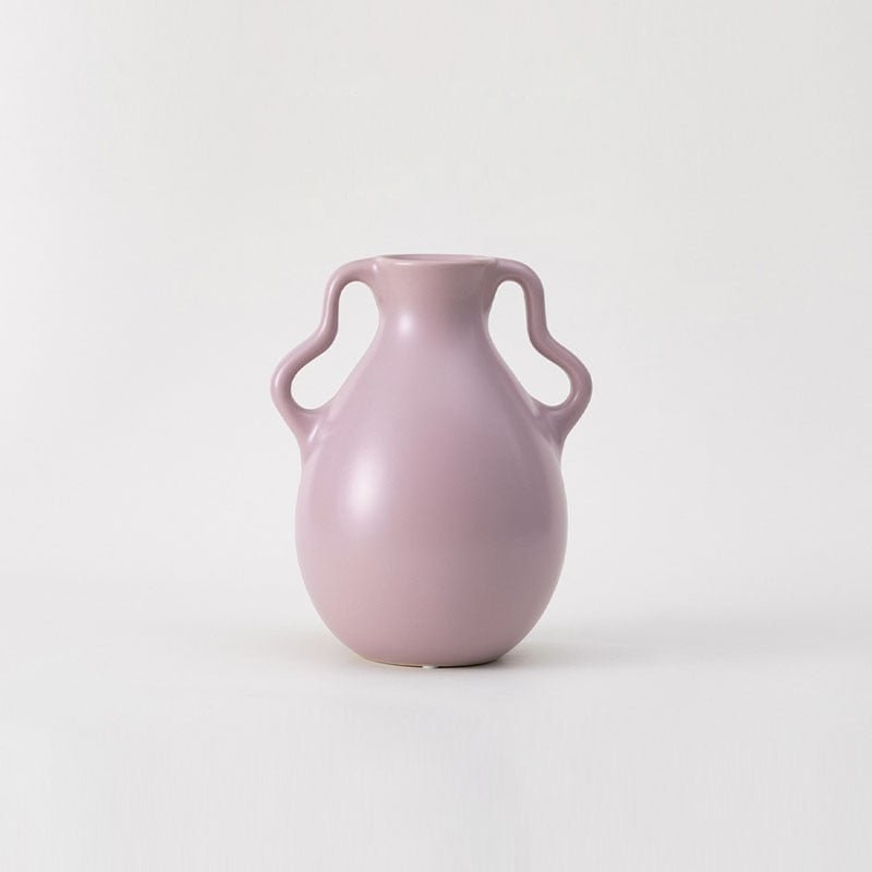 The Southern Atelier – Elegant Wavy Ceramic Vase in Soft Pastel Hues for a Tranquil Atmosphere - The Southern AtelierSKU_1766400548025_611