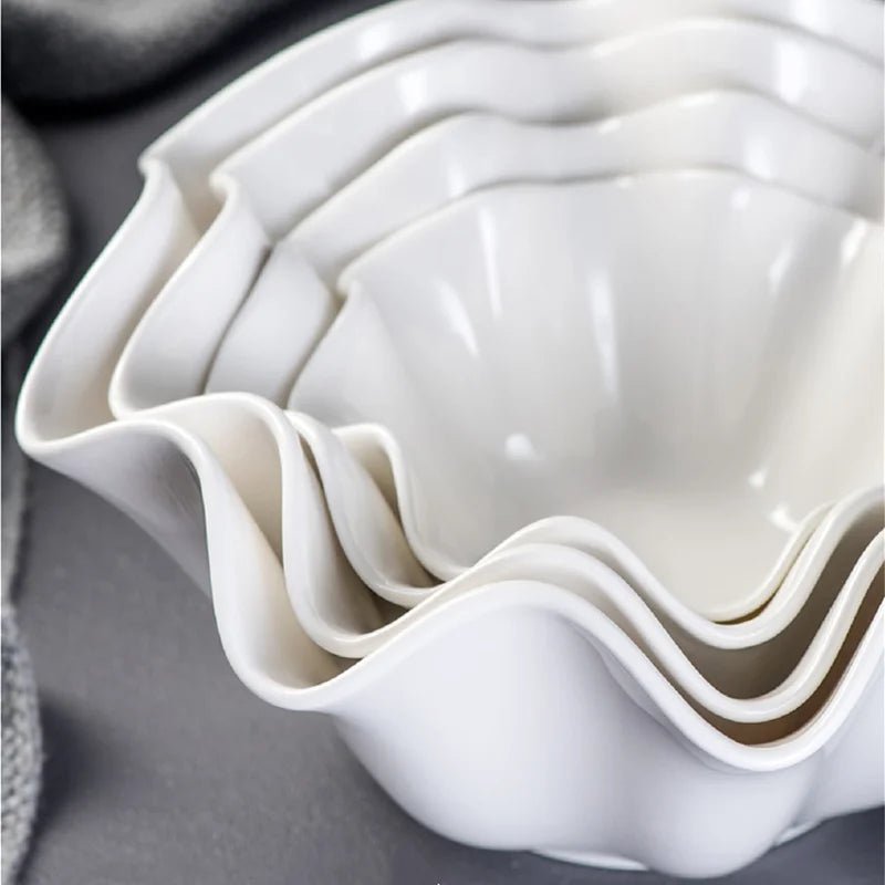 The Southern Atelier – Elegant White Ceramic Bowl for a Sophisticated Table Setting - The Southern AtelierSKU_1775450099259_360
