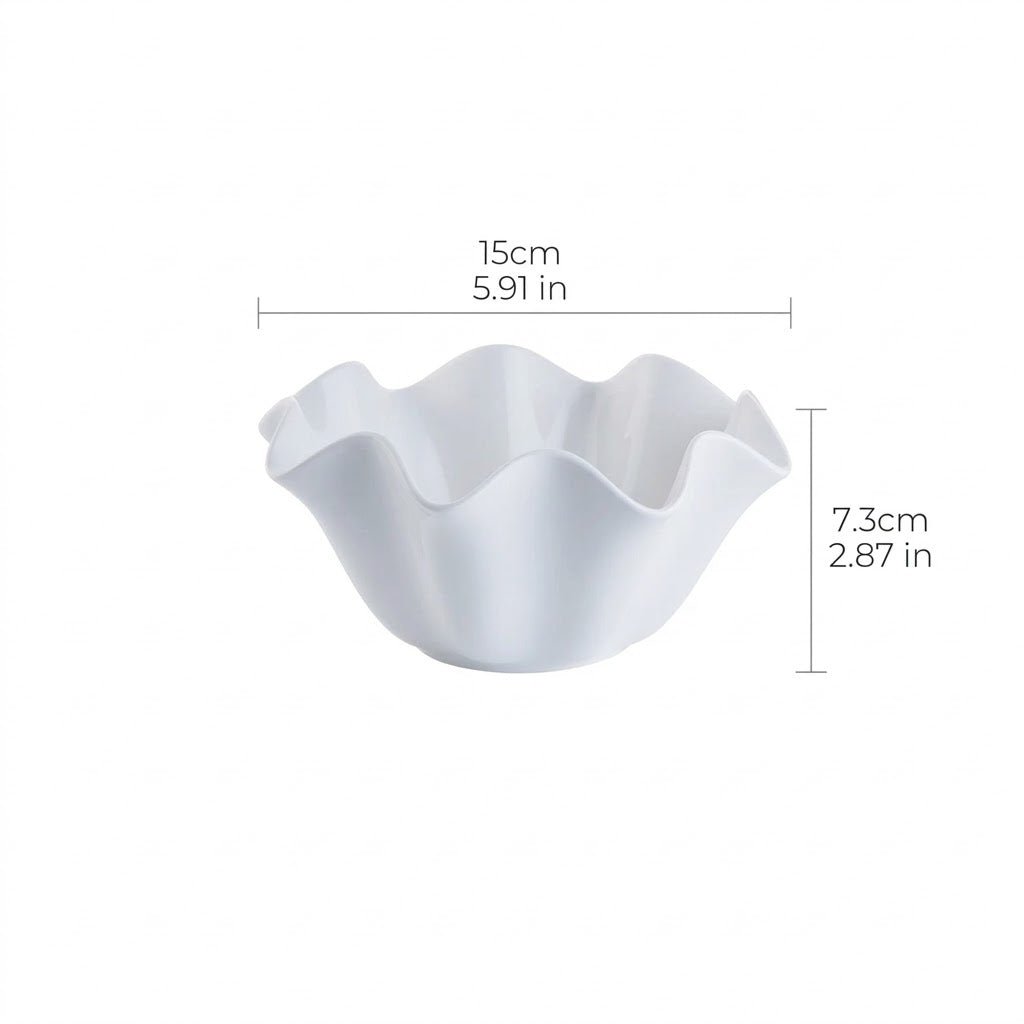 The Southern Atelier – Elegant White Ceramic Bowl for a Sophisticated Table Setting - The Southern AtelierSKU_1775450099259_360
