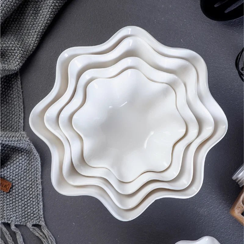 The Southern Atelier – Elegant White Ceramic Bowl for a Sophisticated Table Setting - The Southern AtelierSKU_1775450099259_360