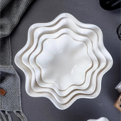 The Southern Atelier – Elegant White Ceramic Bowl for a Sophisticated Table Setting - The Southern AtelierSKU_1775450099259_360