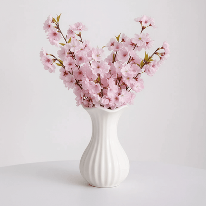 The Southern Atelier – Elegant White Ceramic Vase for Contemporary Spaces with Timeless Charm - The Southern AtelierSKU_1763119028925_321
