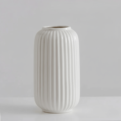 The Southern Atelier – Elegant White Ceramic Vase for Contemporary Spaces with Timeless Charm - The Southern AtelierSKU_1763119028925_76