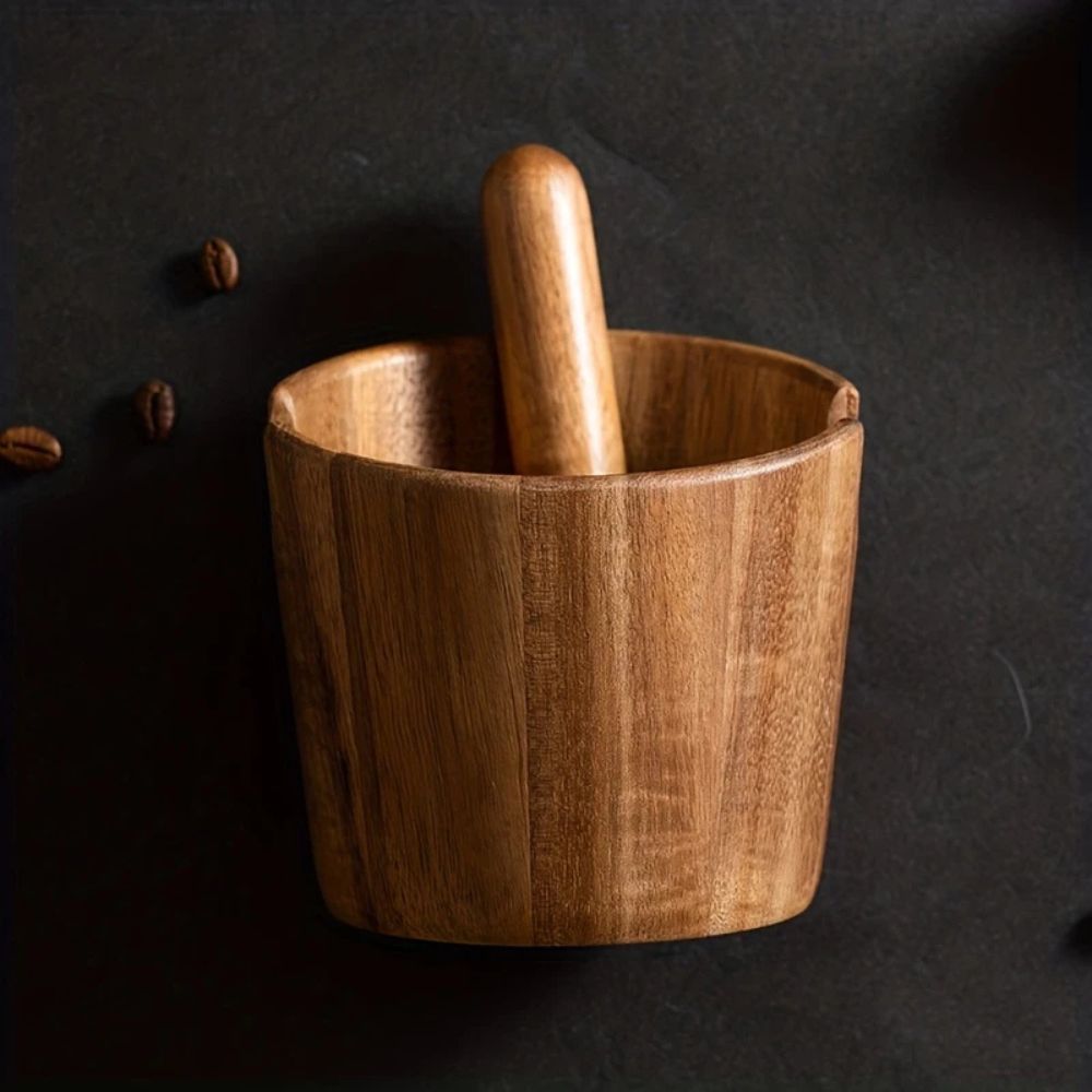 The Southern Atelier – Elegant Wooden Coffee Knock Box for a Refined Morning Ritual - The Southern AtelierSKU_1774883121213_145