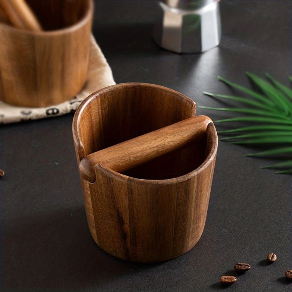 The Southern Atelier – Elegant Wooden Coffee Knock Box for a Refined Morning Ritual - The Southern AtelierSKU_1774883121213_145