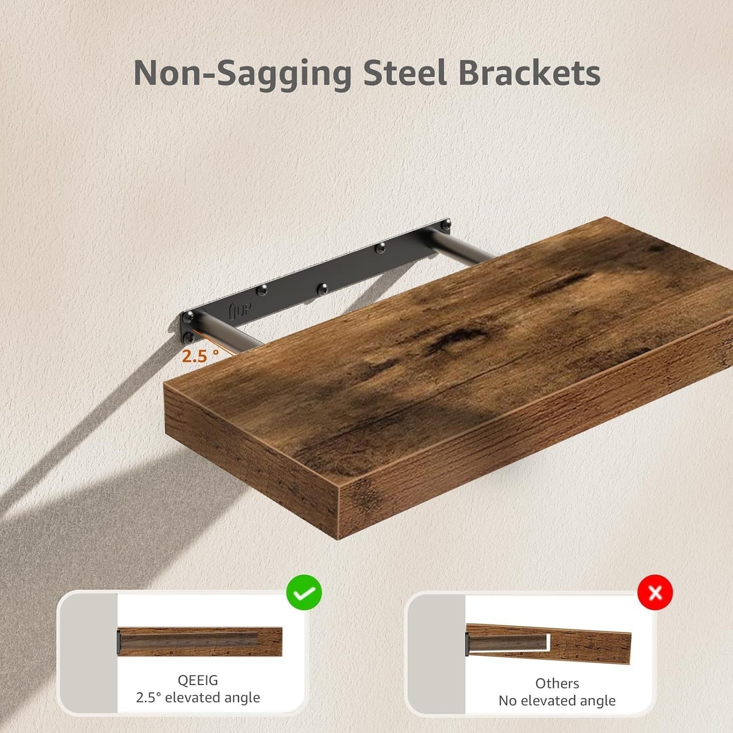 The Southern Atelier – Elegant Wooden Floating Shelf for Timeless Spaces - The Southern AtelierSKU_1775909323815_612