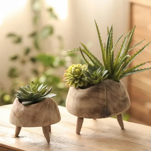 The Southern Atelier – Elegant Wooden Footed Bowl for Timeless Spaces - The Southern AtelierSKU_1775909453661_150