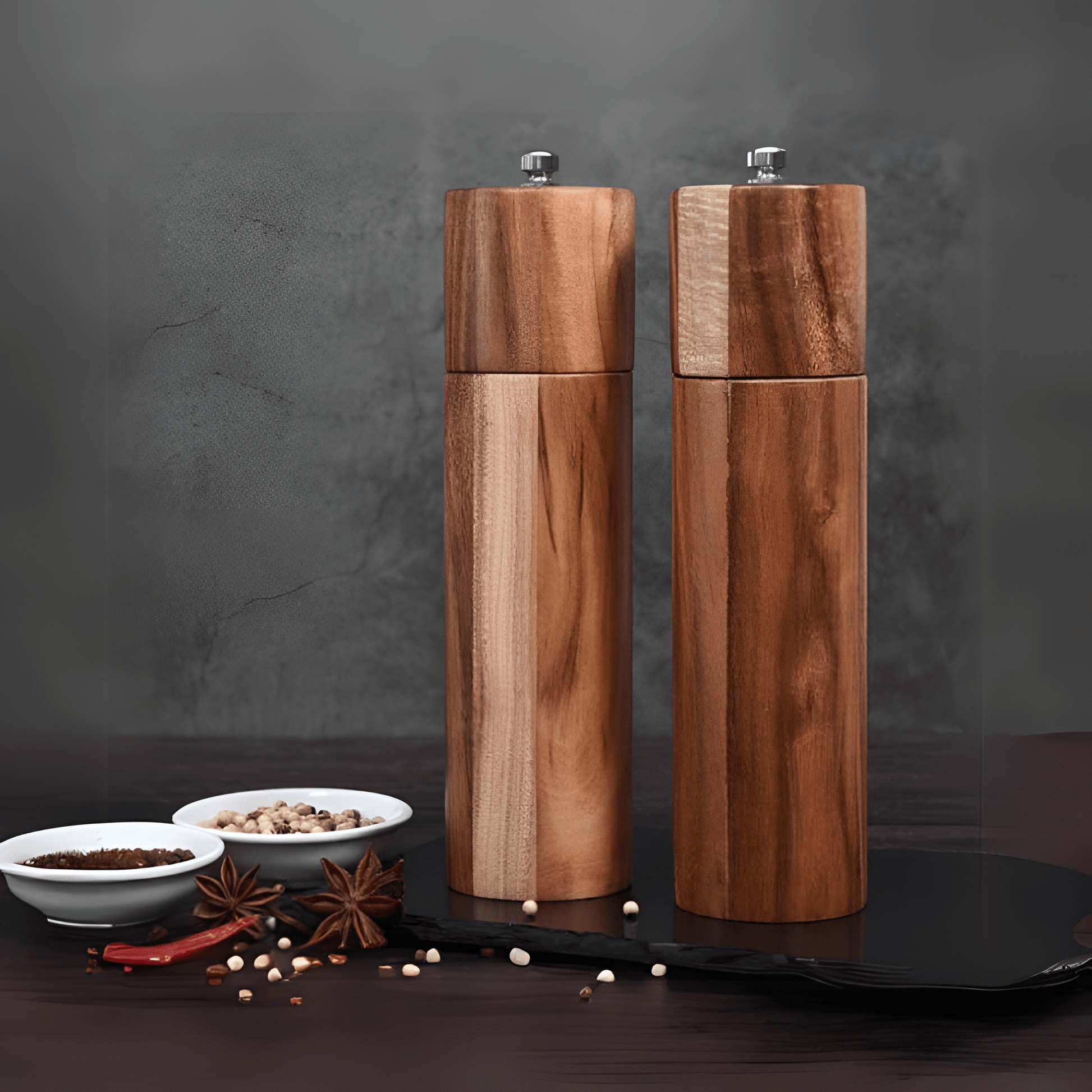 The Southern Atelier – Elegant Wooden Spice Grinders for a Stylish Kitchen Accessory - The Southern AtelierSKU_1774883089668_450