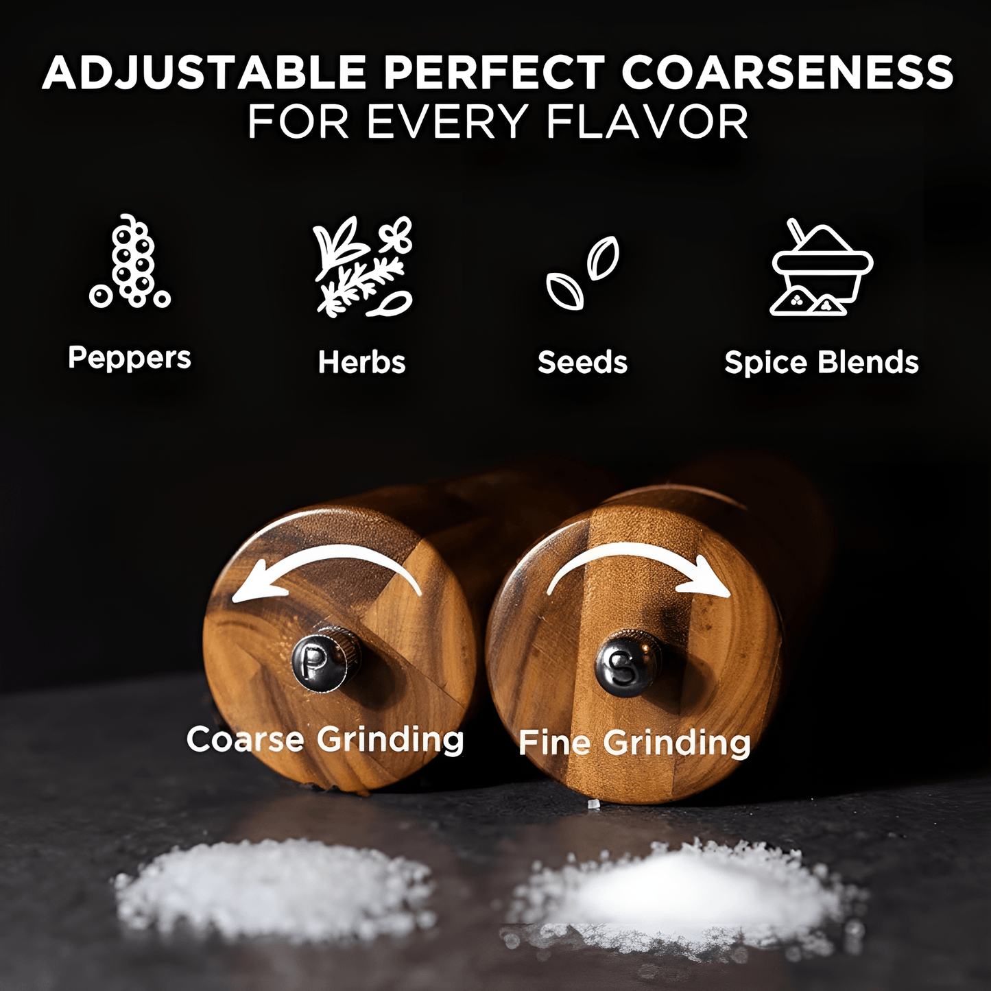The Southern Atelier – Elegant Wooden Spice Grinders for a Stylish Kitchen Accessory - The Southern AtelierSKU_1774883089668_450