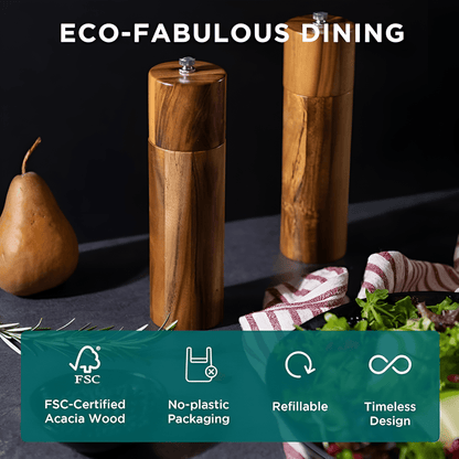 The Southern Atelier – Elegant Wooden Spice Grinders for a Stylish Kitchen Accessory - The Southern AtelierSKU_1774883089668_450