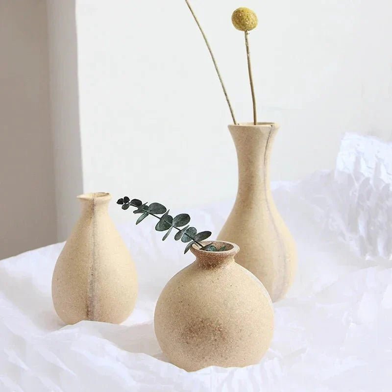The Southern Atelier – Elegant Wooden Vase in Retro Style for Chic Living Spaces with Timeless Charm - The Southern AtelierSKU_1763119258211_881