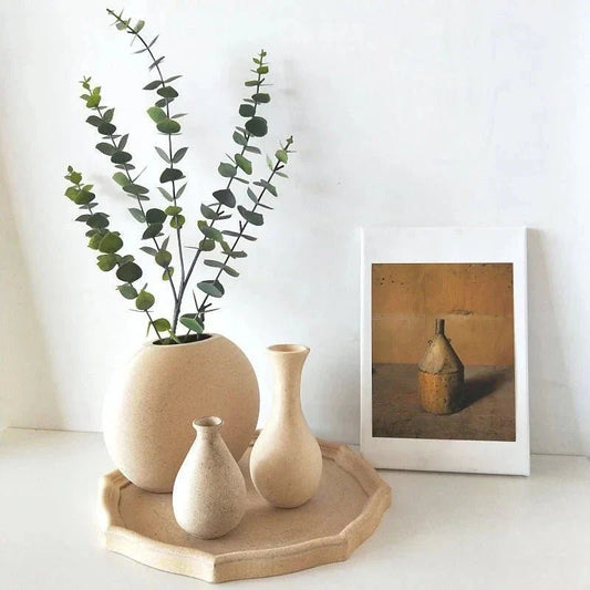 The Southern Atelier – Elegant Wooden Vase in Retro Style for Chic Living Spaces with Timeless Charm - The Southern AtelierSKU_1763119258211_881