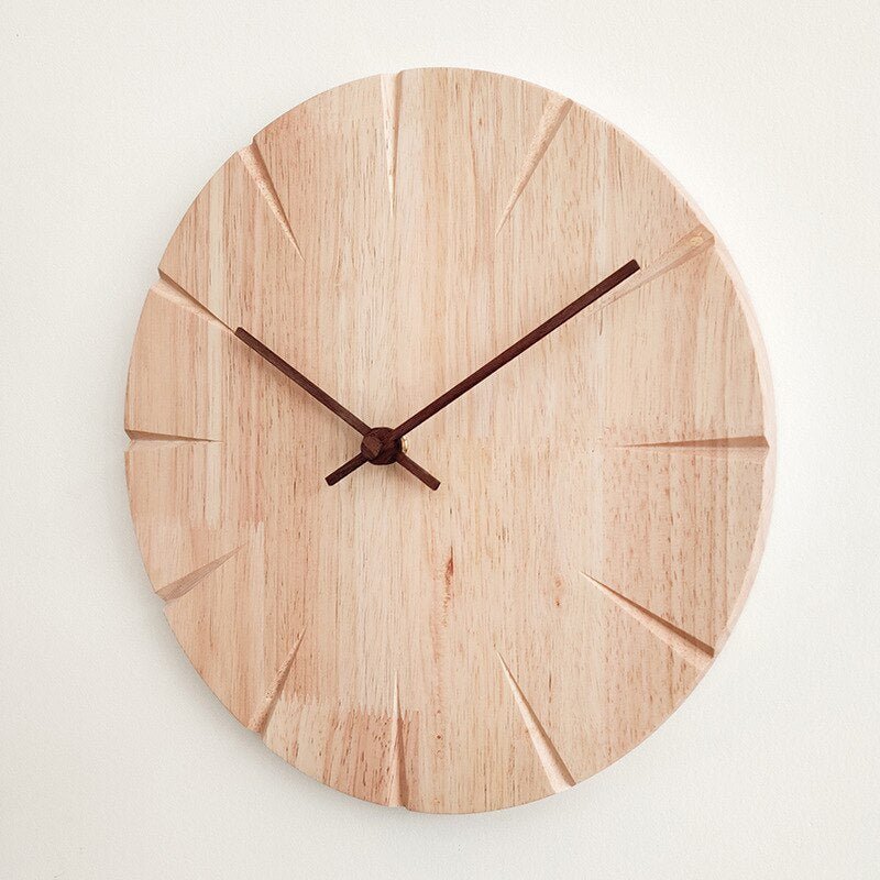 The Southern Atelier – Elegant Wooden Wall Clock for Contemporary Spaces with Timeless Charm - The Southern AtelierSKU_1765807270728_278