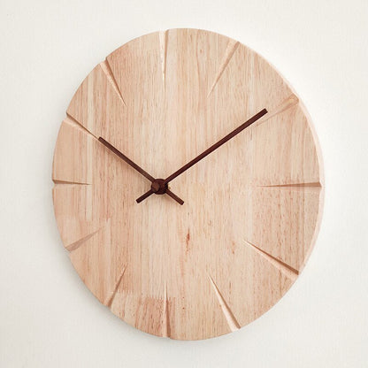 The Southern Atelier – Elegant Wooden Wall Clock for Contemporary Spaces with Timeless Charm - The Southern AtelierSKU_1765807270728_278