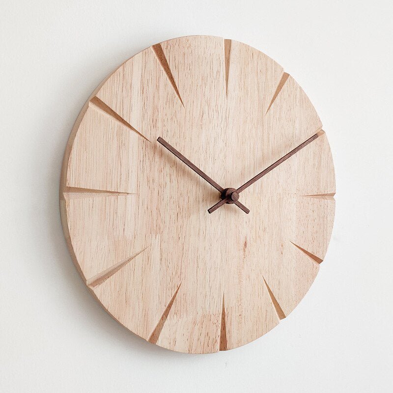 The Southern Atelier – Elegant Wooden Wall Clock for Contemporary Spaces with Timeless Charm - The Southern AtelierSKU_1765807270728_278