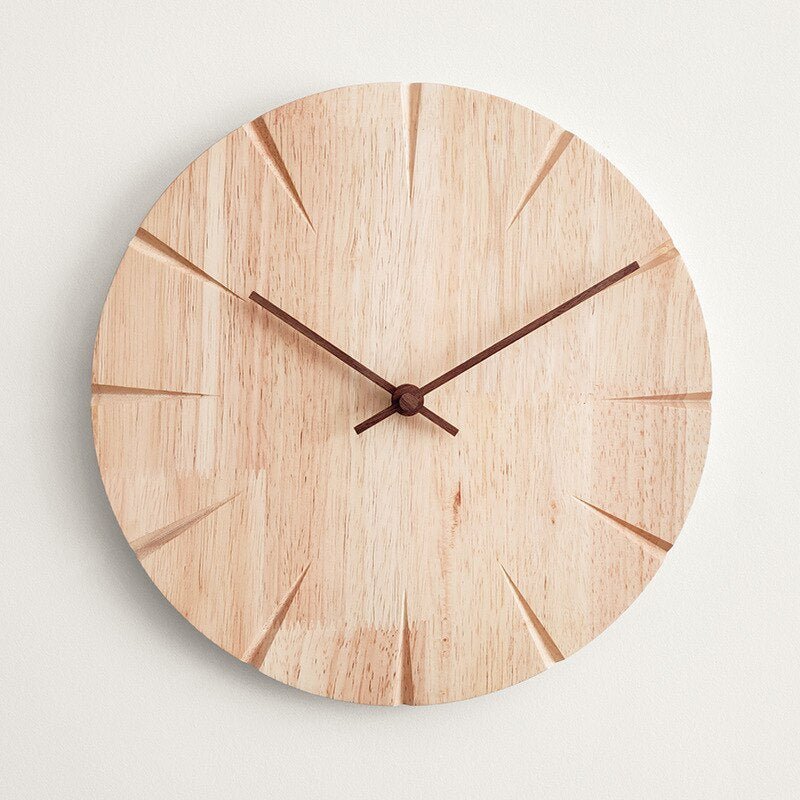 The Southern Atelier – Elegant Wooden Wall Clock for Contemporary Spaces with Timeless Charm - The Southern AtelierSKU_1765807270728_278