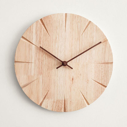 The Southern Atelier – Elegant Wooden Wall Clock for Contemporary Spaces with Timeless Charm - The Southern AtelierSKU_1765807270728_278