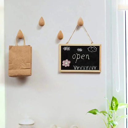 The Southern Atelier – Elegant Wooden Water Drop Wall Hook for Timeless Spaces - The Southern AtelierSKU_1775909194030_904