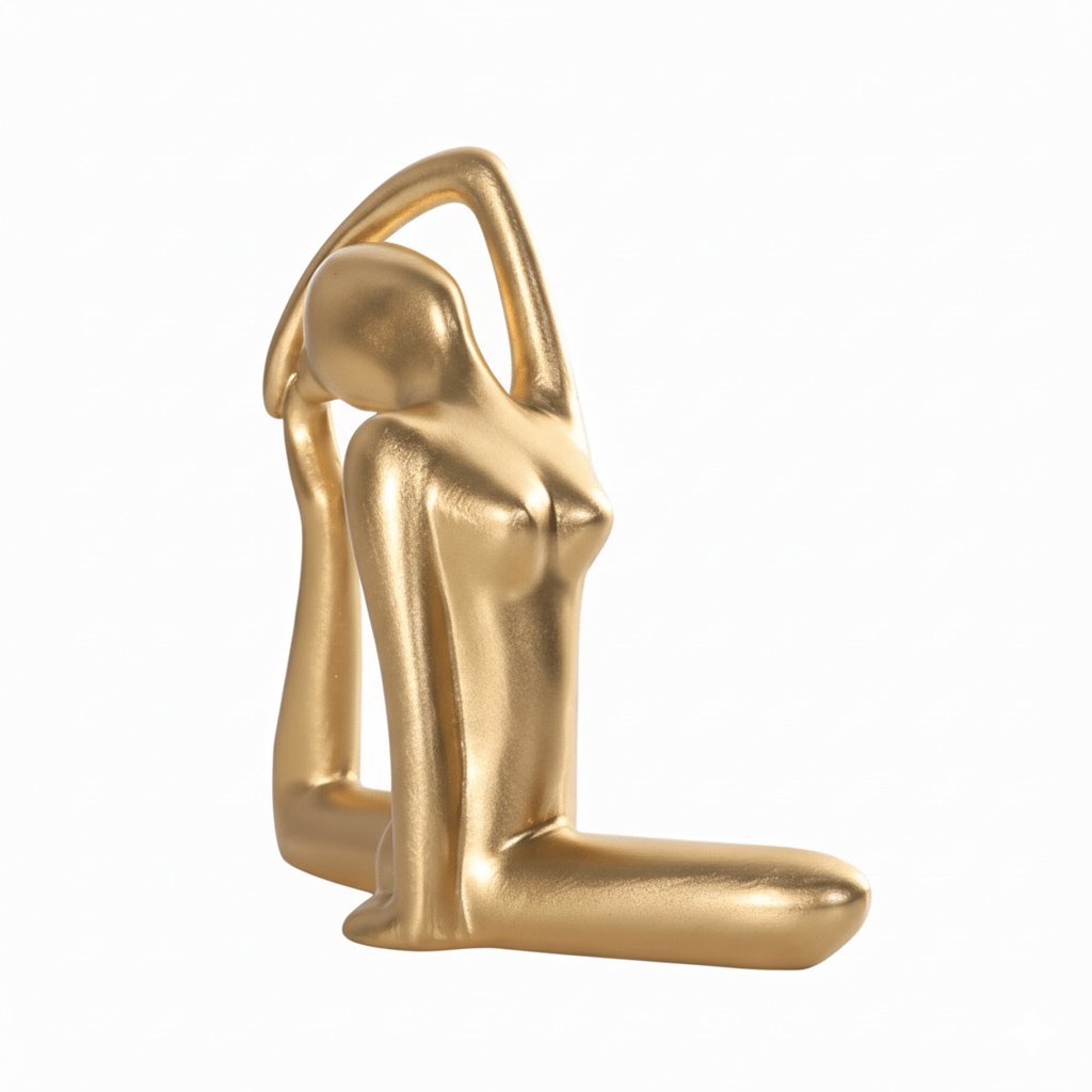 The Southern Atelier – Elegant Yoga Pose Abstract Art for a Minimalist Serene Display - The Southern AtelierSKU_1763119421652_183