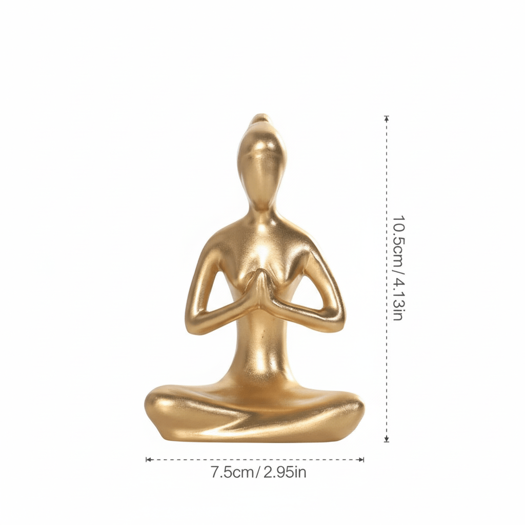 The Southern Atelier – Elegant Yoga Pose Abstract Art for a Minimalist Serene Display - The Southern AtelierSKU_1763119421652_211