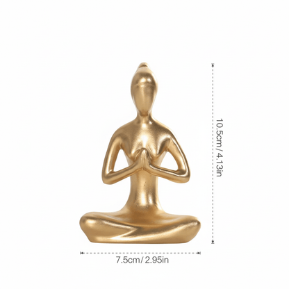 The Southern Atelier – Elegant Yoga Pose Abstract Art for a Minimalist Serene Display - The Southern AtelierSKU_1763119421652_211