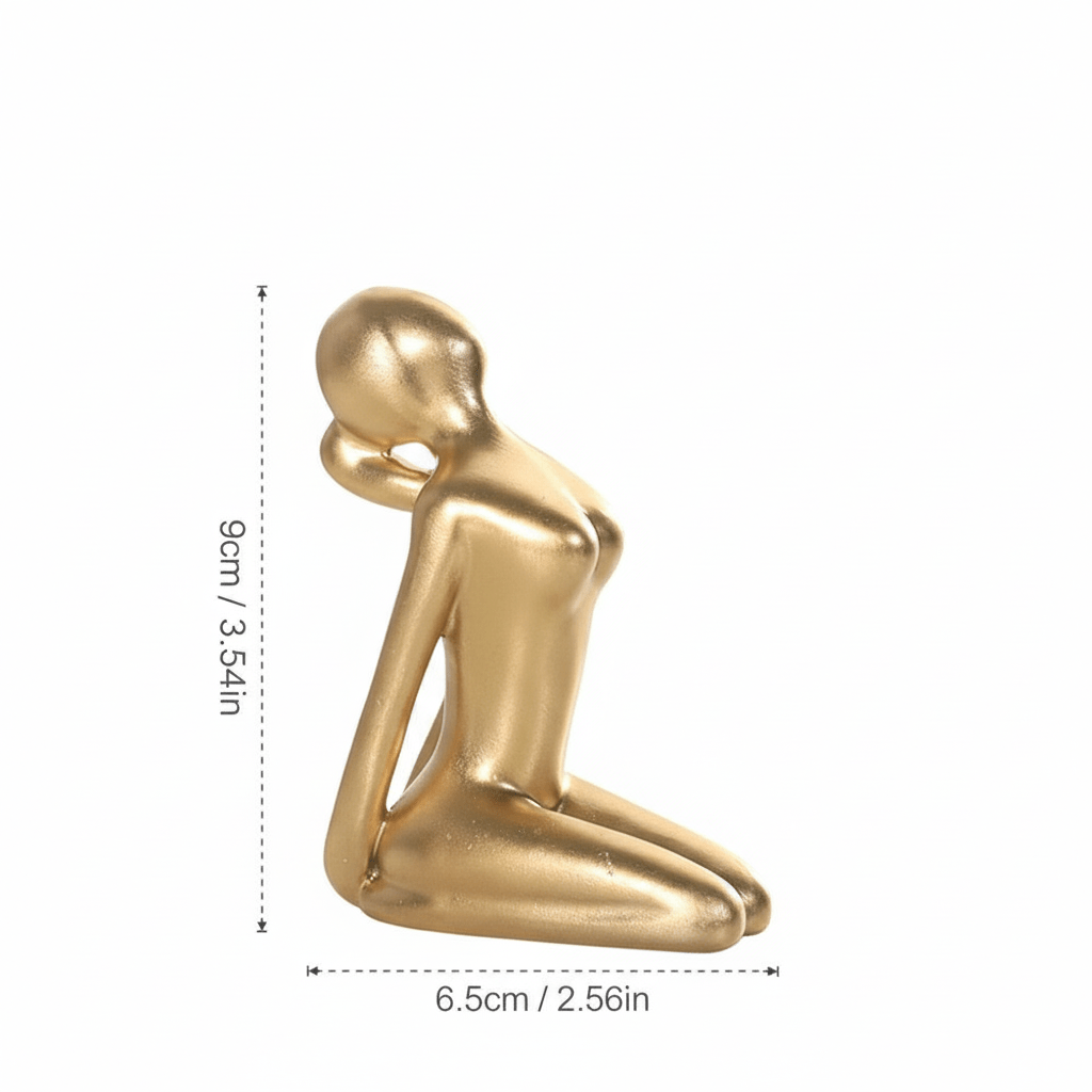 The Southern Atelier – Elegant Yoga Pose Abstract Art for a Minimalist Serene Display - The Southern AtelierSKU_1763119421652_211