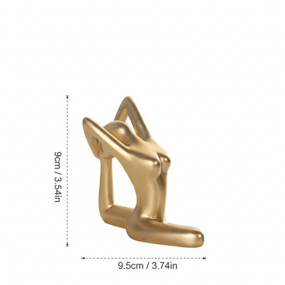 The Southern Atelier – Elegant Yoga Pose Abstract Art for a Minimalist Serene Display - The Southern AtelierSKU_1763119421652_211