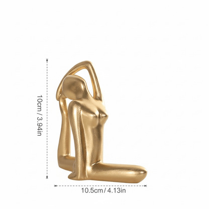 The Southern Atelier – Elegant Yoga Pose Abstract Art for a Minimalist Serene Display - The Southern AtelierSKU_1763119421652_211