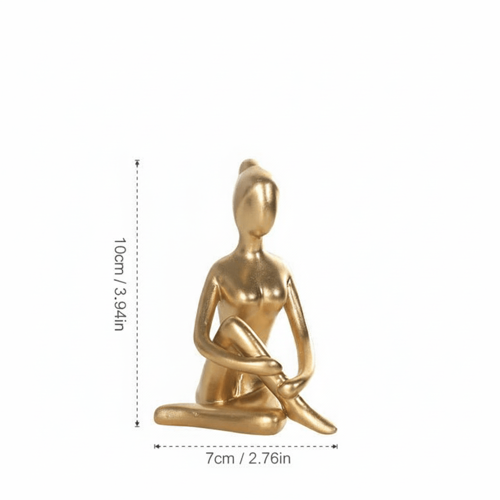 The Southern Atelier – Elegant Yoga Pose Abstract Art for a Minimalist Serene Display - The Southern AtelierSKU_1763119421652_211