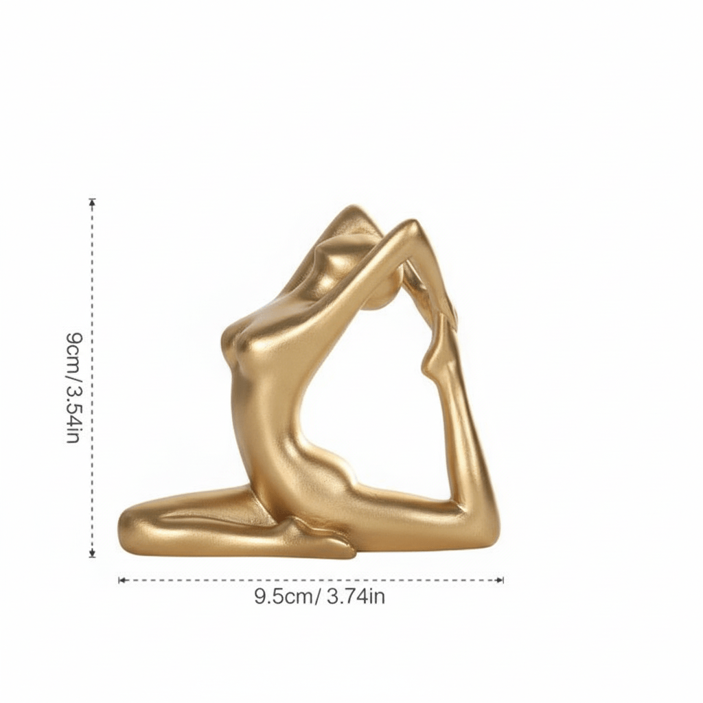 The Southern Atelier – Elegant Yoga Pose Abstract Art for a Minimalist Serene Display - The Southern AtelierSKU_1763119421652_211