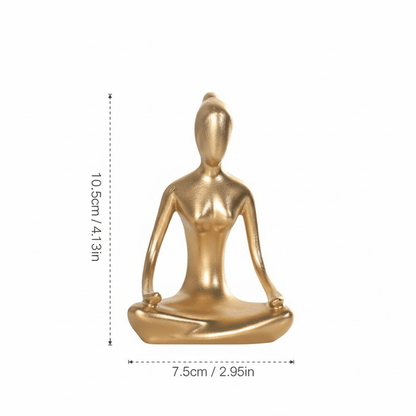 The Southern Atelier – Elegant Yoga Pose Abstract Art for a Minimalist Serene Display - The Southern AtelierSKU_1763119421652_211