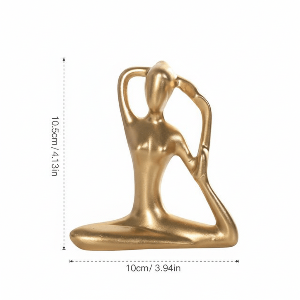 The Southern Atelier – Elegant Yoga Pose Abstract Art for a Minimalist Serene Display - The Southern AtelierSKU_1763119421652_211