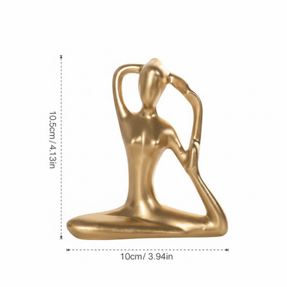 The Southern Atelier – Elegant Yoga Pose Abstract Art for a Minimalist Serene Display - The Southern AtelierSKU_1763119421652_211