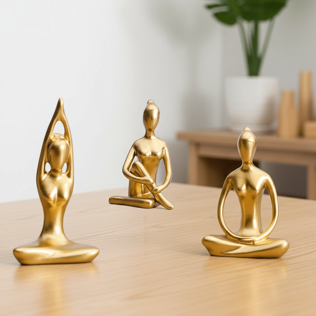 The Southern Atelier – Elegant Yoga Pose Abstract Art for a Minimalist Serene Display - The Southern AtelierSKU_1763119421652_655