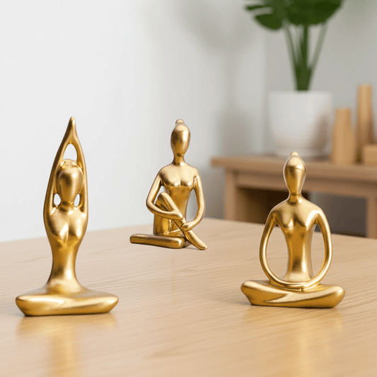 The Southern Atelier – Elegant Yoga Pose Abstract Art for a Minimalist Serene Display - The Southern AtelierSKU_1763119421652_655