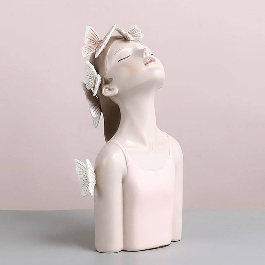 The Southern Atelier – Enchanting Woodland Fairy Sculpture Adorned with Butterflies for a Touch of Charm - The Southern AtelierSKU_1763119341082_105