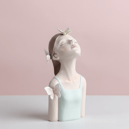 The Southern Atelier – Enchanting Woodland Fairy Sculpture Adorned with Butterflies for a Touch of Charm - The Southern AtelierSKU_1763119341082_267