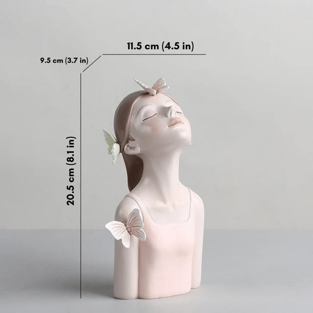 The Southern Atelier – Enchanting Woodland Fairy Sculpture Adorned with Butterflies for a Touch of Charm - The Southern AtelierSKU_1763119341082_267