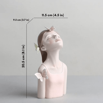 The Southern Atelier – Enchanting Woodland Fairy Sculpture Adorned with Butterflies for a Touch of Charm - The Southern AtelierSKU_1763119341082_267