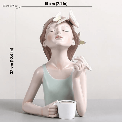 The Southern Atelier – Enchanting Woodland Fairy Sculpture Adorned with Butterflies for a Touch of Charm - The Southern AtelierSKU_1763119341082_267