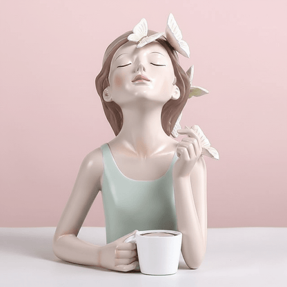 The Southern Atelier – Enchanting Woodland Fairy Sculpture Adorned with Butterflies for a Touch of Charm - The Southern AtelierSKU_1763119341082_665