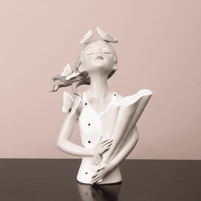 The Southern Atelier – Enchanting Woodland Fairy Sculpture Adorned with Butterflies for a Touch of Charm - The Southern AtelierSKU_1763119341082_793