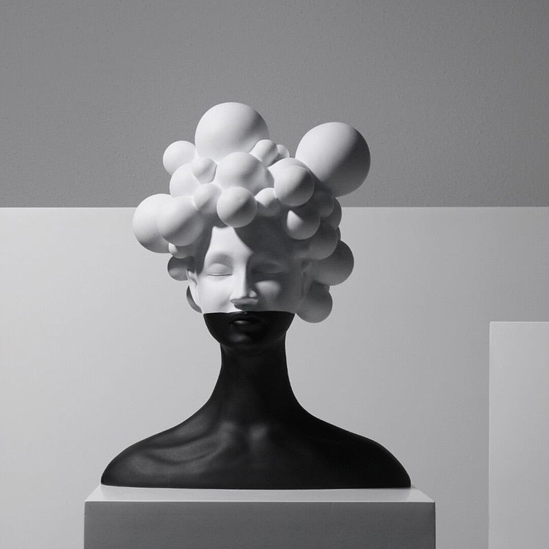 The Southern Atelier – Enigmatic Resin Sculpture in Sleek Woman Silhouette for a Stylish Accent - The Southern AtelierSKU_1766400535371_677
